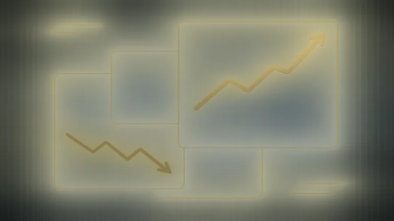 Schermo dati di bilancio con visualizzazioni KPI - CEO AI