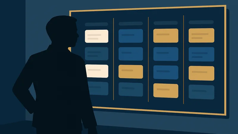 CRM kanban con lead in pipeline gestita da AI agent - CEO AI